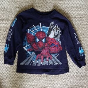 Spiderman t long sleeve